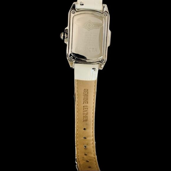 Invicta Lupah Interchangable Bands Special Edition Swiss Mother of Pearl Red Blk - Picture 7 of 8